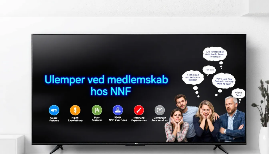 Ulemper ved medlemskab hos NNF, som høje kontingenter.