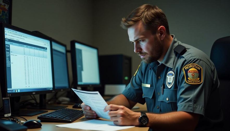 nyansat vagt som sikkerhedsvagt