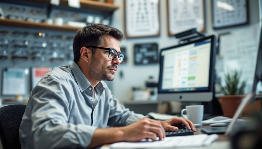 hvad tjener en optiker