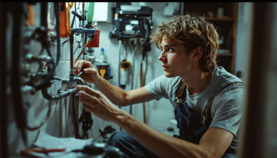 hvad tjener en vvs'er