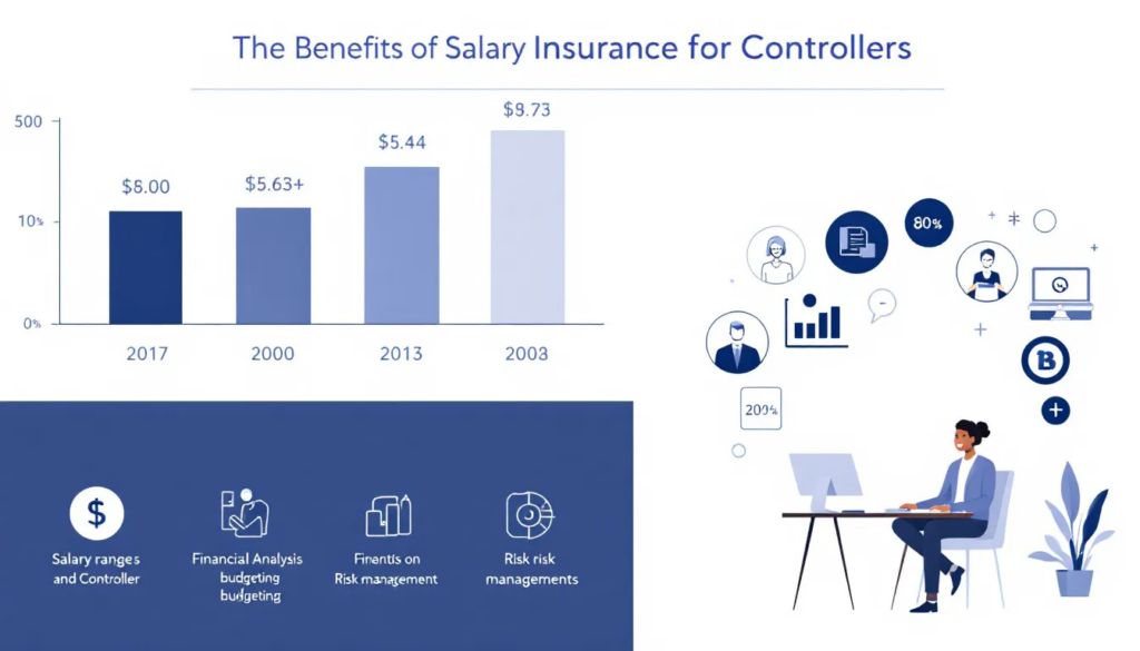 Illustration af fordelene ved lønsikring for controllers.