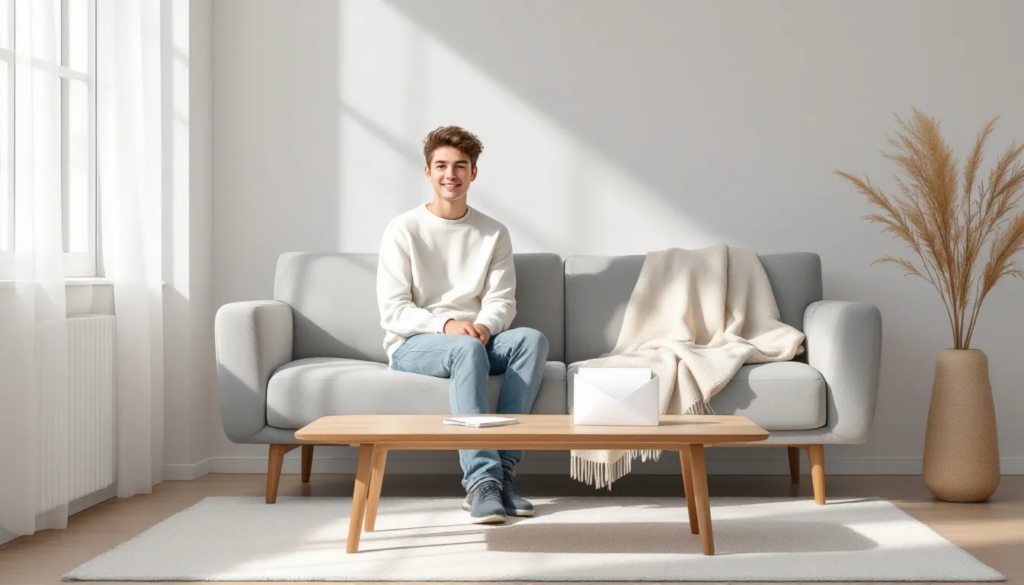 En illustration af nyuddannede der modtager dagpenge.