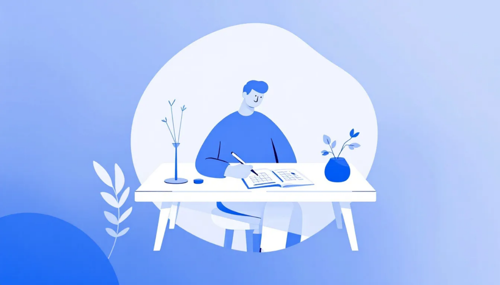 En grafik der illustrerer beregningen af dagpengesatsen.