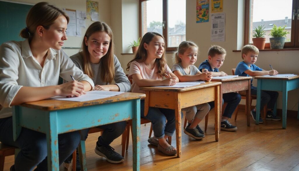 lærere underviser alle elever og enkelte elev